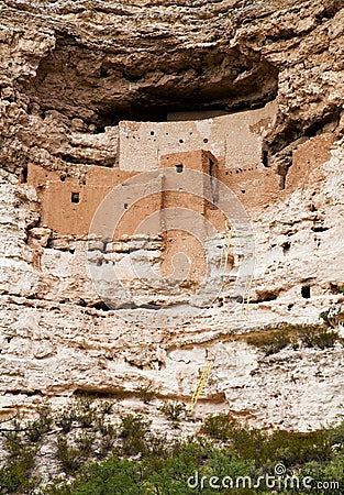 Montezuma Castle National Monument Stock Photo