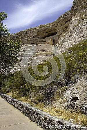 Montezuma Castle National Monument Stock Photo