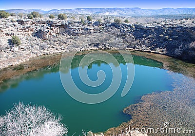 Montezuma Well Stock Photo