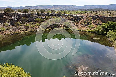 Montezuma Well Stock Photo