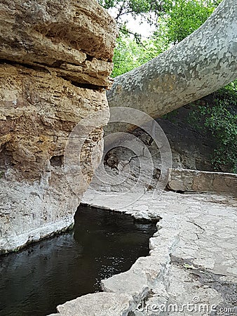 Montezuma well Stock Photo