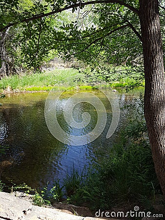 Montezuma well Stock Photo