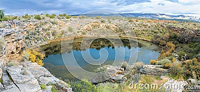 Montezuma Well National Monument Stock Photo