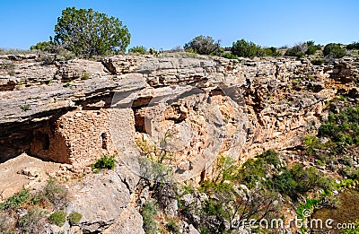 Montezuma Well unit of Montezuma Castle National Monument Stock Photo