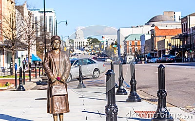 Rosa Parks Dedication Statue Editorial Stock Photo