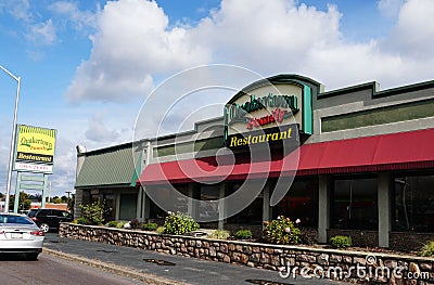 Montgomery County, Pennsylvania, U.S - October 21, 2023 - The front view of Quakertown Family Restaurant Editorial Stock Photo