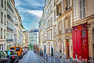 Montmartre in Paris Stock Photo