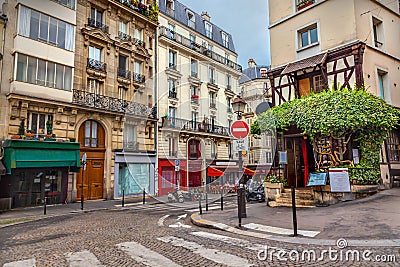 Montmartre in Paris Stock Photo