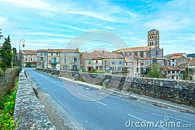 Montolieu Aude Languedoc - Roussillon France Stock Photo