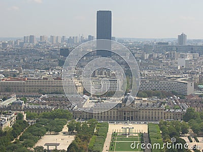 Montparnasse tower Stock Photo