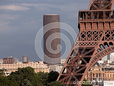 Montparnasse tower Stock Photo