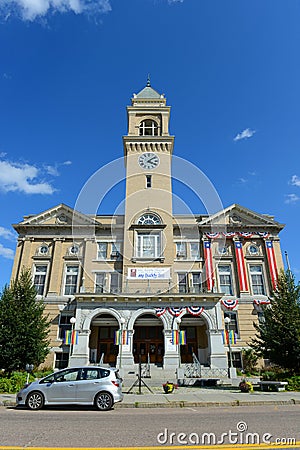 Montpelier City Hall, Vermont, USA Editorial Stock Photo