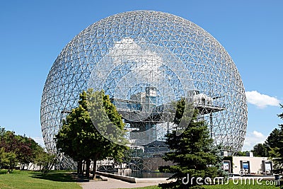 Montreal BiosphÃ¨re Editorial Stock Photo