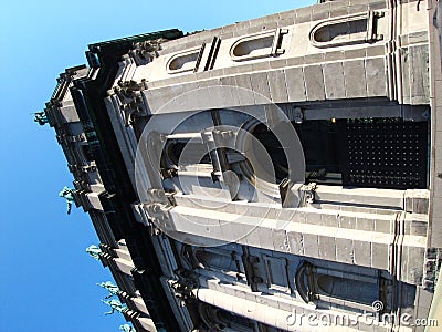 Montreal cathedral Stock Photo