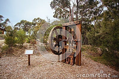 Montreal Goldfield in Wallaga Lake Australia Stock Photo