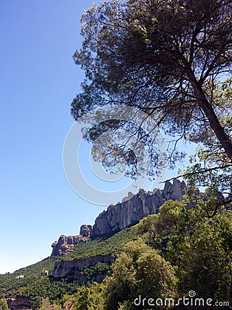 Montserrat, Barcelona Region, Spain Stock Photo