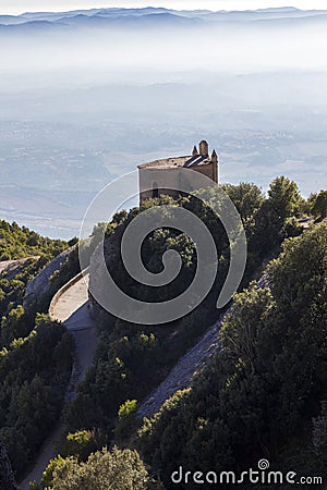 Montserrat mountain Stock Photo