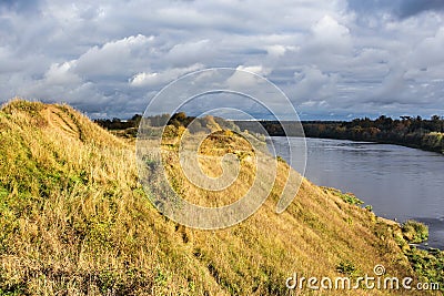 Monument of Archeology Klyuchevsky Hills. Stock Photo