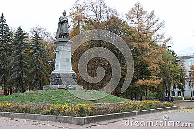 Monument of Bogdan Khmelnitskyi Editorial Stock Photo