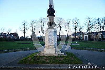 Ilford War Memorial Gardens Editorial Stock Photo