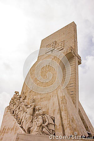 Monument of Discoveries, Lisbon Editorial Stock Photo