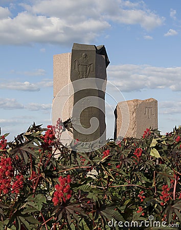 Zhovti Vodi Battle monument Editorial Stock Photo