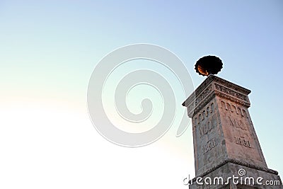 Monument Sky Stock Photo