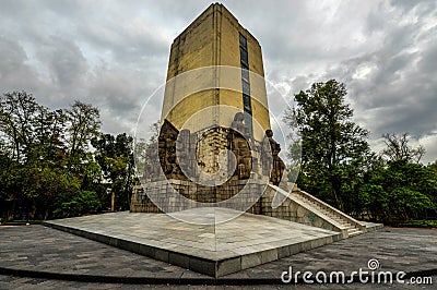 Monument to Alvaro Obregon Stock Photo