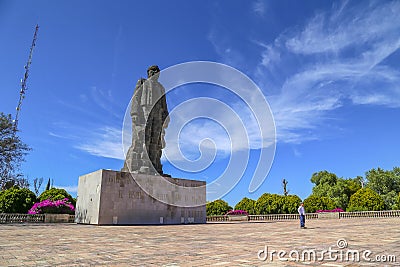 Monument to Benito Juarez QUERETARO Editorial Stock Photo