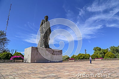 Monument to Benito Juarez QUERETARO Editorial Stock Photo