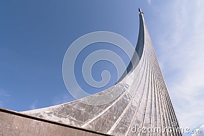 The Monument to the Conquerors of Space Editorial Stock Photo