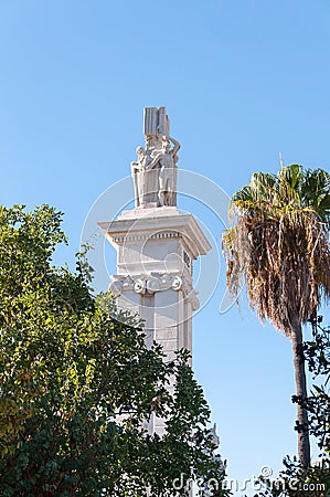 Monument to the Constitution of 1812 Stock Photo