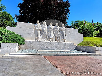 Monument to dead and the Fallen children who died for France in Verdun France on June 14 2022 Editorial Stock Photo