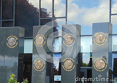 Monument to Honour the Executed of 1916 Editorial Stock Photo
