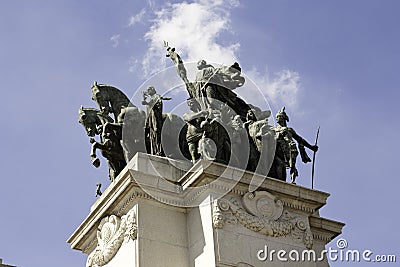 Monument to the Independence of Brazil Stock Photo