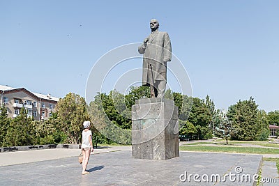 Monument to Lenin Editorial Stock Photo