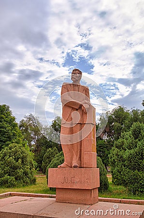 The monument to Maxim Gorky Stock Photo