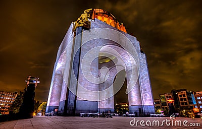 Monument to the Mexican Revolution Stock Photo