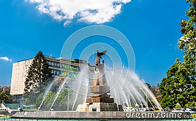 Monument to Peace in Guatemala City Editorial Stock Photo