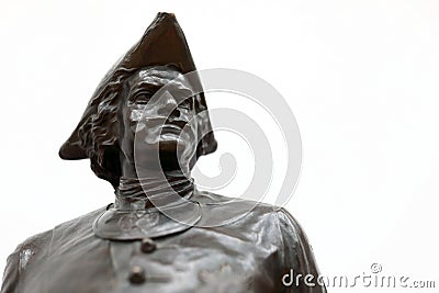 Monument to Russian Tsar Peter the Great Editorial Stock Photo