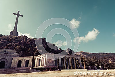 Monument in Valle de Los Caidos Stock Photo