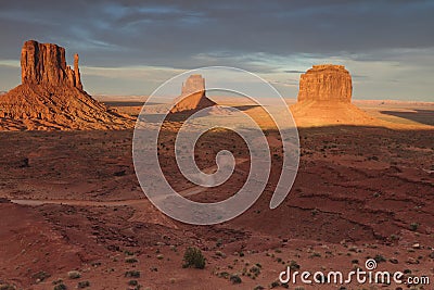 Monument Valley Stock Photo