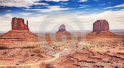 Monument Valley Stock Photo