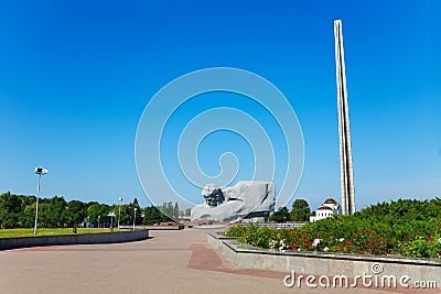 Monuments in Brest Belarus Stock Photo