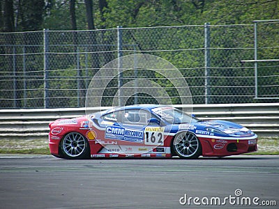 Monza Ferrari Challenge 4 Editorial Stock Photo