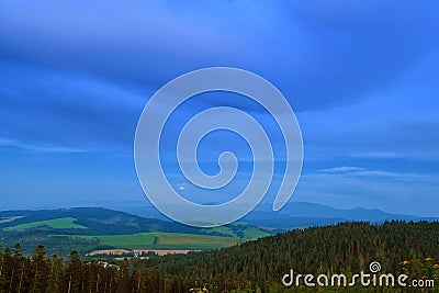 Moon eclipse Stock Photo