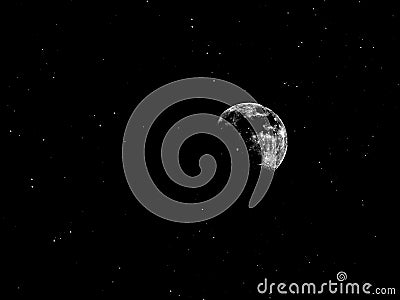 Moon Stock Photo