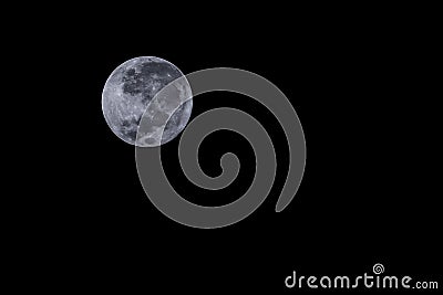 Moon night Stock Photo