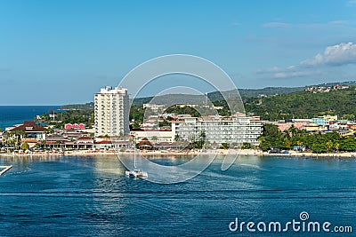 The Moon Palace Jamaica All Inclusive Resort in Ocho Rios, Jamaica Editorial Stock Photo