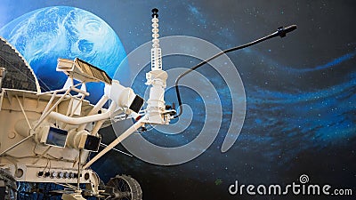 Moon Rover Stock Photo